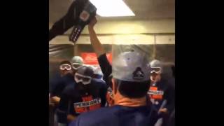 NEW YORK METS  Celebrate in Locker Room After Winning NLCS  Headed to World Series VIDEO [upl. by Bashuk]