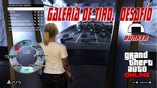 GTA V Desafío Galería de tiro del Búnker [upl. by Nomelihp171]