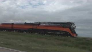 Steam Train SP 4449 in North Dakota [upl. by Reeher781]