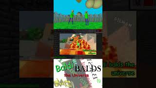 Baldi Balds The Universe  Meme mod Baldis Basics shorts short [upl. by Naicad]