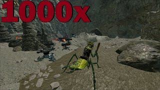 We Played A 1000x FIBERCRAFT SERVER  Ark PvP [upl. by Ylro]