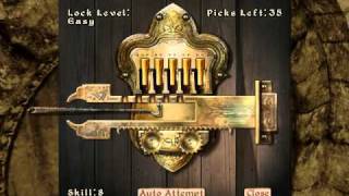 Oblivion How to Pick Locks Successfully [upl. by Nitsraek383]