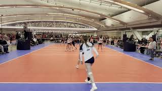 Elite 14 Prime Volleyball vs Sky Elite 14 Gold 02032024 Steel City Freeze [upl. by Gilboa]