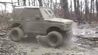 Suzuki Samurai in mud [upl. by Giraldo]