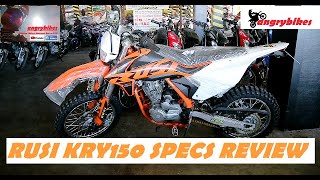 RUSI KRY 150CC QUICK REVIEW ANGRYBIKES VLOG 31 2019 [upl. by Doran630]