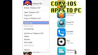 How to Copy IOS Apps to PC [upl. by Aleek605]