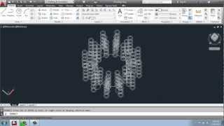 25  AutoCAD  2D Drafting Basics  Polar Array  Brooke Godfrey [upl. by Donelson377]