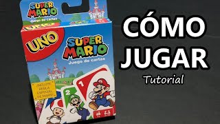 ASÍ se JUEGA UNO Super Mario  Tutorial para jugar UNO  TedUno [upl. by Anella]