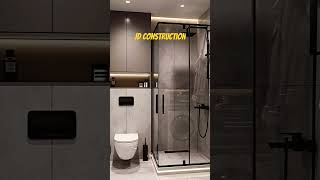 Concealed washoom with shower caben beautiful designsyoutubevideosReelsShortsJDleoconstruction [upl. by Anawit]