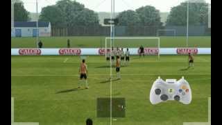 PES 2013  Free kick tutorial  PCPS3Xbox 360 [upl. by Myrna]