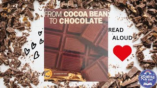 FROM COCOA BEAN TO CHOCOLATE  LEARN WITH BOOKS  STORIES FOR KIDS [upl. by Harihat682]