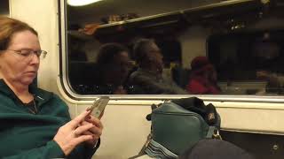 A Train Ride on 44871 on The Christmas Sussex Belle from Wandsworth Road to London Victoria [upl. by Assiron]