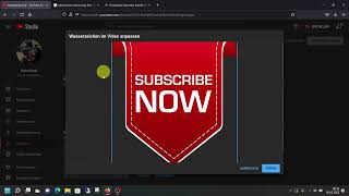 YouTube  Abonnieren Button in Video einfügen Abo Button  Subscribe Button  YouTube Tutorial [upl. by Keverne494]