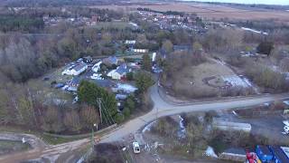 PHANTOM DRONE IPSWICH  BARHAM PITS FISHING LAKE [upl. by Edie]