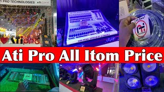 ATi Pro Amplifier Speaker and DJ Light  Ati Pro Speaker Price  Ati pro Bass Speaker Price New [upl. by Ethyl309]