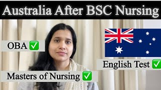 Can you work in Australia after BSC nursing internationalstudents studentvisa nclex osce [upl. by Jo Ann855]