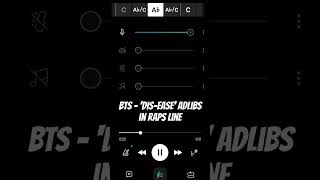 Adlibs BTS Rap Lines In Disease fyp bts shorts viral kpop adlibs [upl. by Anes]