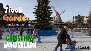 Tivoli Garden Transforms into Christmas Wonderland [upl. by Tynan]