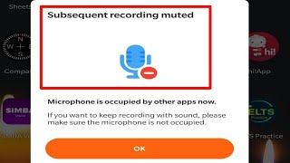 Xrecorder Fix Subsequent Recording Muted Problem  Microphone Is Occupied By Another App Xrecorder [upl. by Ahtnamys]