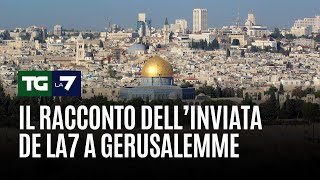 Il racconto dell’inviata de La7 a Gerusalemme [upl. by Keri918]