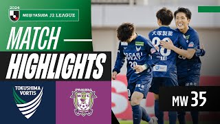 Brilliant Brace  Tokushima Vortis 30 Fujieda MYFC  2024 J2 LEAGUE HIGHLIGHTS  MW 35 [upl. by Yenot102]