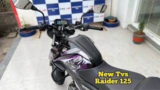 Tvs Raider 125cc 2024 Model On Road Price Mileage Feature Full Review  tvs raider bike [upl. by Rheba]