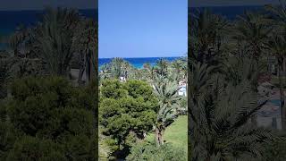 Travel TUNISIA a breezy day on our balcony at the Occidental Sousse Marhaba Hotel May 2024 [upl. by Alegnad468]