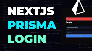 Nextjs NextAuth Prisma Login y Registro [upl. by Martine]