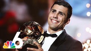 Rodri Hernández wins 2024 Mens Ballon dOr [upl. by Martha]