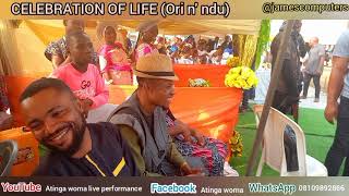 Bongo musicAtinga woma with Chief imo live at Okpala in Ngor Okpala LGA Imo StateNigeria [upl. by Dyob461]