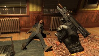 This Gunman VR Game is WAY TOO REALISTIC [upl. by Ayotas]