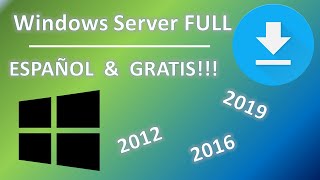 🔥🖥️ Descargar Windows Server 2019 ESPAÑOL  GRATIS 🔥 [upl. by Remsen]