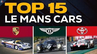 Top 15 Most Dominant Le Mans Cars To Win Overall [upl. by Romilly]