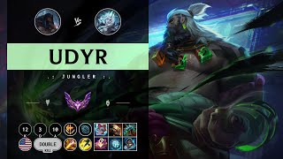 Udyr Jungle vs Viego  NA Master Patch 1410 [upl. by Yllehs]