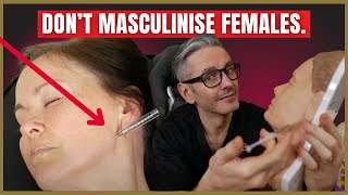 How To Create A Great Jaw Filler Result amp Avoid Masculinising Female Patients [upl. by Beattie]