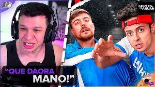 ARUAN REAGE DISPUTEI 1000000 COM 50 YOUTUBERS NO DESAFIO DO MR BEAST ENALDINHO [upl. by Annoj49]