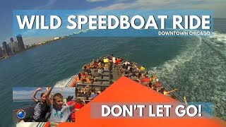 SeaDog Speedboat Ride Chicago Navy Pier [upl. by Zurkow]