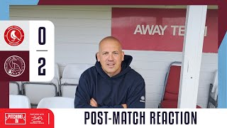 Frome Town FC 0  2 Taunton Town FC  Post Match Interview  Southern League Premier South [upl. by Laehcor893]