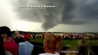 Tornadoes Thunderstorms Strike Caught on Tape [upl. by Blackmore532]