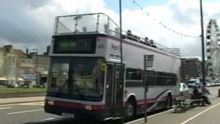 Buses in WestonSuperMare August 2009 [upl. by Ardnek]