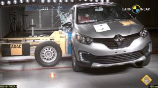 Renault Captur recebe quatro estrelas no Latin Ncap [upl. by Attenyl]