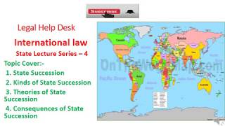 Succession of States State Succession Kinds of State Succssion Theories of State Succession [upl. by Emmeline]