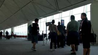 Hong Kong International Airport Boarding Announcement [upl. by Dunning]