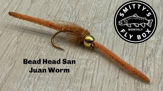 Bead Head San Juan Worm [upl. by Nairbo633]