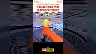 basic physics amazing use reflection that lead to perfection science shorts viralvideo [upl. by Edialeda]