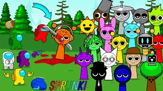 AMONG US vs INCREDIBOX SPRUNKI  Peanut Among Us ANIMATION [upl. by Letsirk]