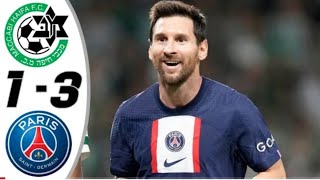 Maccabi Haifa vs PSG 13 All Goals amp Extended Highlights 2022 [upl. by Polak]