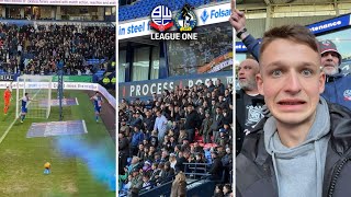 Away Fans Sing “Thogden is a WKER” at Bolton… [upl. by Grochow593]