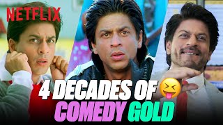 SRK Being HILARIOUS For 5 Minutes Straight🤣  Duplicate Jab Harry Met Sejal Main Hoon Na amp More [upl. by Eelano]