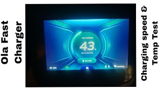 Ola Fast Charger Charging Speed Temp Test [upl. by Derward]